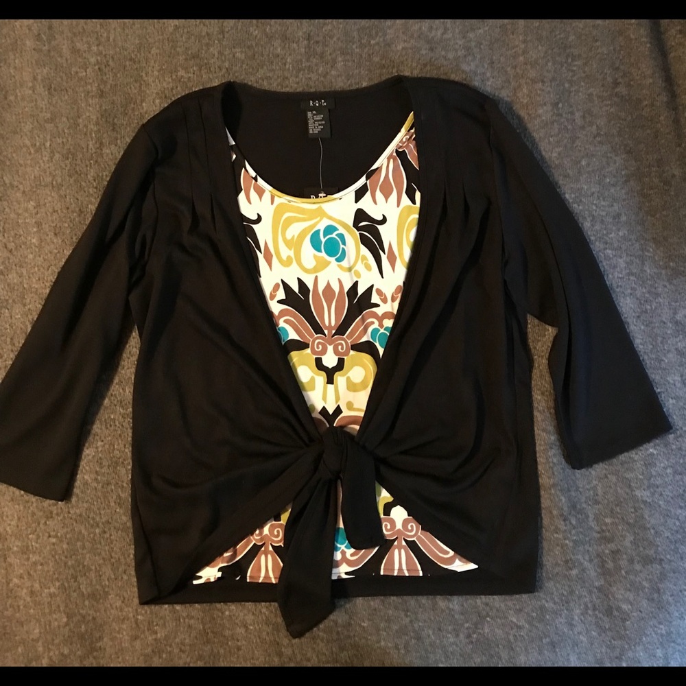 NWT - XL RQT Blouse